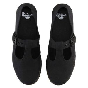Dr Marten Canvas Mary janes with T-strap